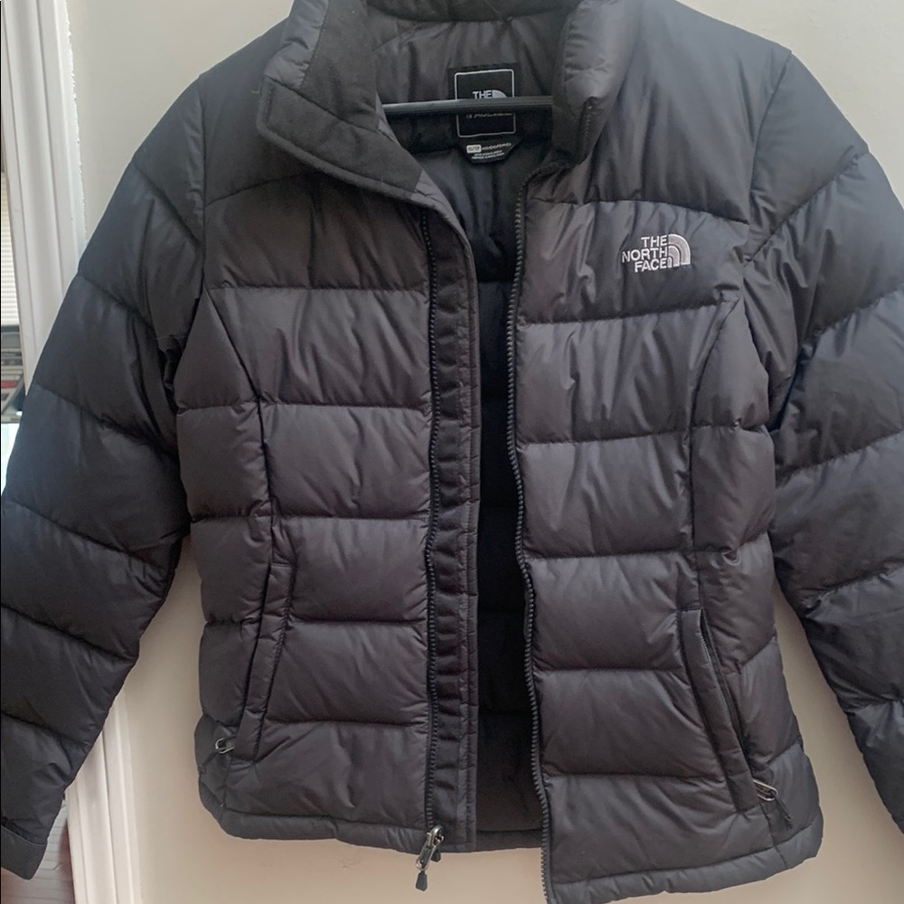 The North Face Black Puffer Jacket 700